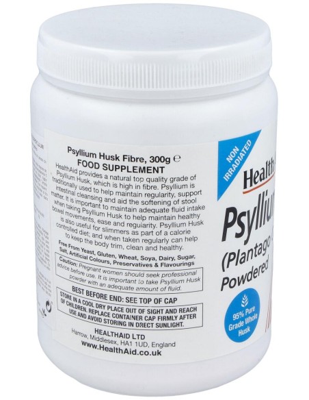 Fibra De Cascara Psyllium 300Gr. Health Aid