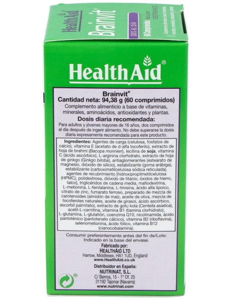 Healthaid Brainvit 60Caps
