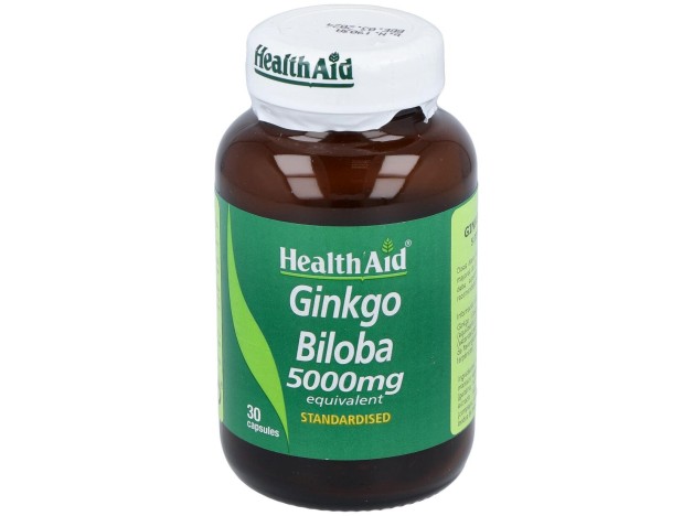 Ginkgo Hoja Ext.Estand. 30Cap. Health Aid