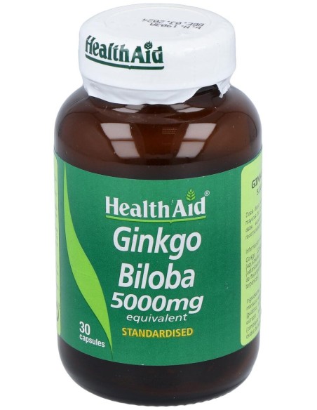 Ginkgo Hoja Ext.Estand. 30Cap. Health Aid