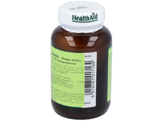 Ginkgo Hoja Ext.Estand. 30Cap. Health Aid