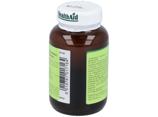 Ginkgo Hoja Ext.Estand. 30Cap. Health Aid