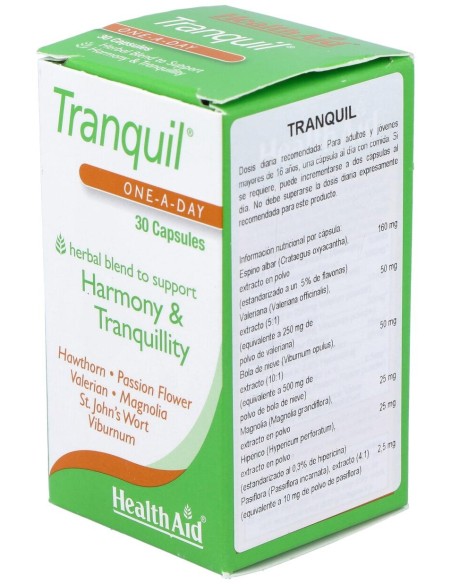 Healthaid Tranquil H.A. 30Caps