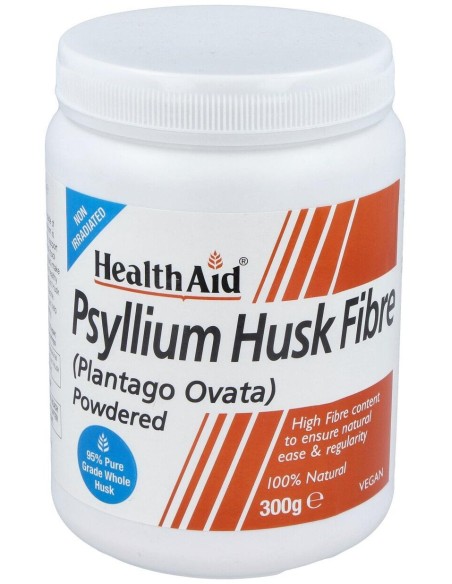 Fibra De Cascara Psyllium 300Gr. Health Aid