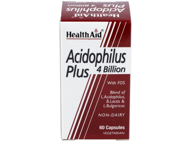 Acidophilus Plus 4 Billion 60Cap. Health Aid