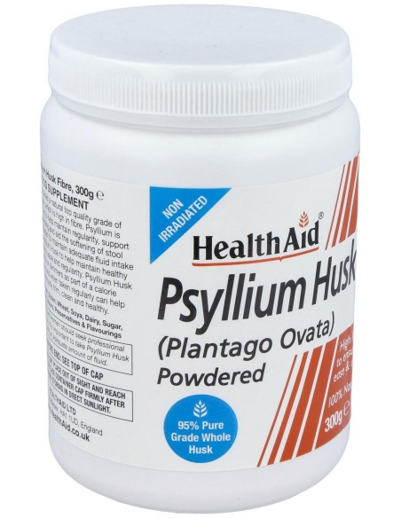 Fibra De Cascara Psyllium 300Gr. Health Aid