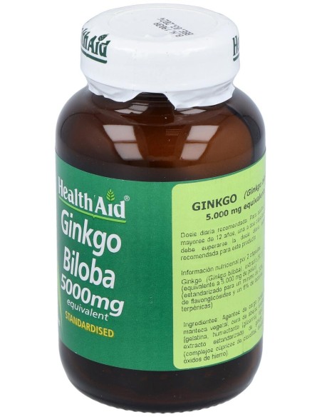 Ginkgo Hoja Ext.Estand. 30Cap. Health Aid