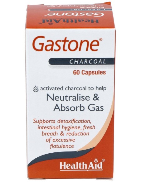 Gastone (Carbon Puro) 260Mg. 60Cap. Health Aid