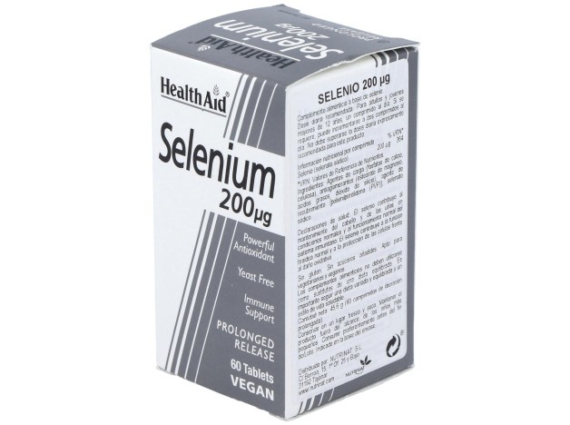 Healthaid Selenio 200 Gr 60 Comprimidos