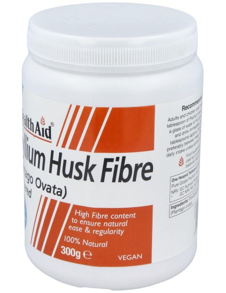 Fibra De Cascara Psyllium 300Gr. Health Aid