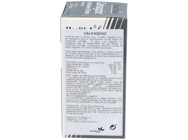 Health Aid Calmagzinc 90 Comprimidos