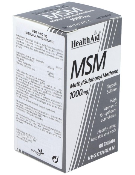Msm Metilsulfonilmetano 1000Mg. 90Comp.