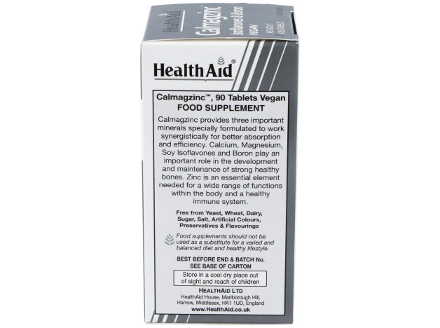 Health Aid Calmagzinc 90 Comprimidos