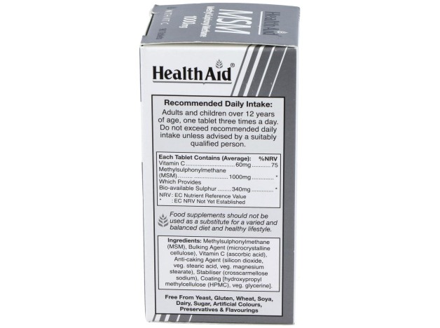 Msm Metilsulfonilmetano 1000Mg. 90Comp.