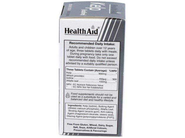 Healthaid Kelp Noruego (Iodine) 240Comp