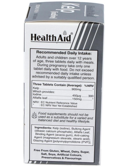 Healthaid Kelp Noruego (Iodine) 240Comp