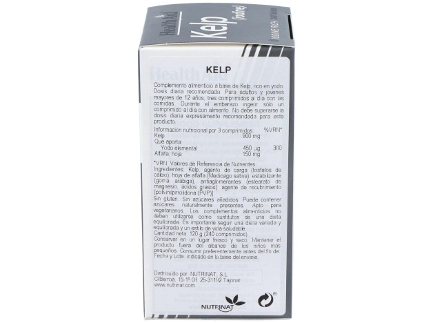 Healthaid Kelp Noruego (Iodine) 240Comp