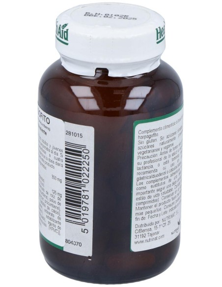 Healthaid Harpagofito Harpagophytum Procumbens 500Mg 60Caps
