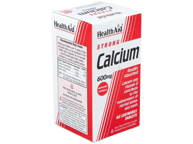 Calcio 600Mg. 60Comp. Health Aid