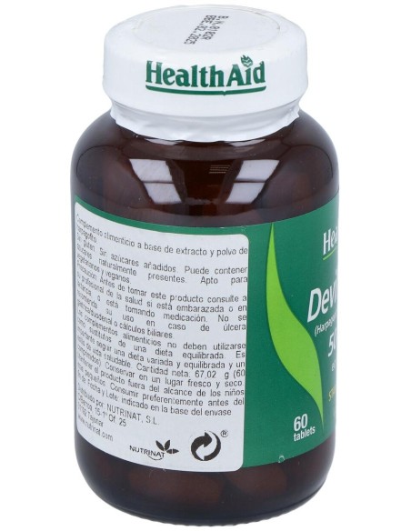 Healthaid Harpagofito Harpagophytum Procumbens 500Mg 60Caps