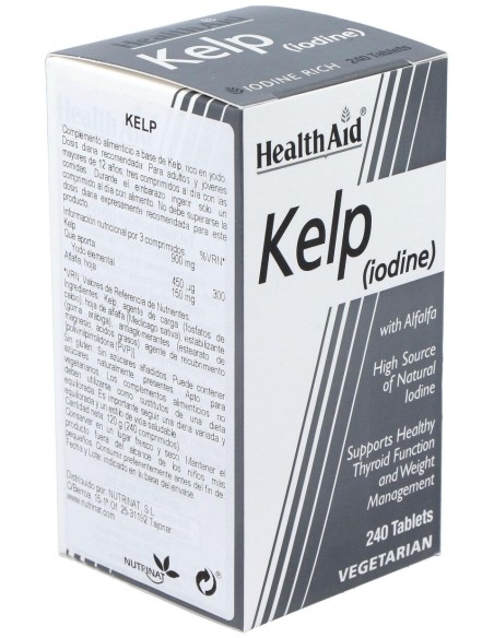 Healthaid Kelp Noruego (Iodine) 240Comp