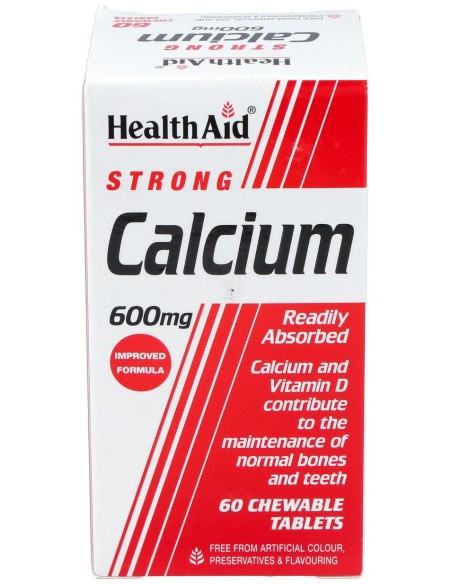 Calcio 600Mg. 60Comp. Health Aid