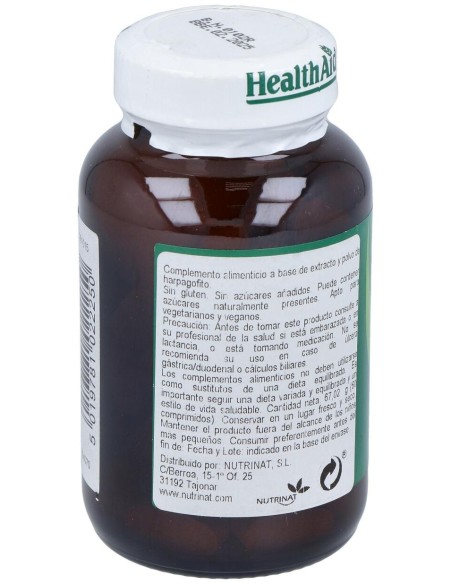 Healthaid Harpagofito Harpagophytum Procumbens 500Mg 60Caps