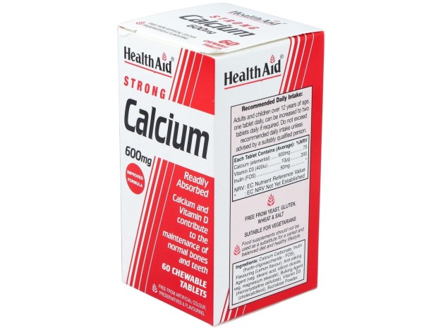 Calcio 600Mg. 60Comp. Health Aid