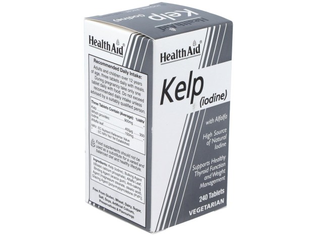 Healthaid Kelp Noruego (Iodine) 240Comp