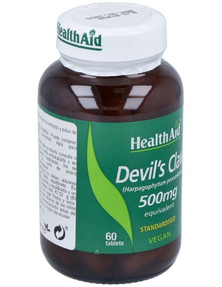 Healthaid Harpagofito Harpagophytum Procumbens 500Mg 60Caps