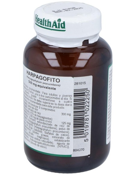 Healthaid Harpagofito Harpagophytum Procumbens 500Mg 60Caps