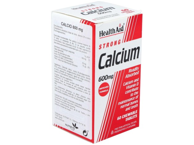 Calcio 600Mg. 60Comp. Health Aid