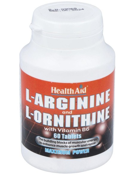 Healthaid Orginina Ornitina Vitamina B6 60Comp