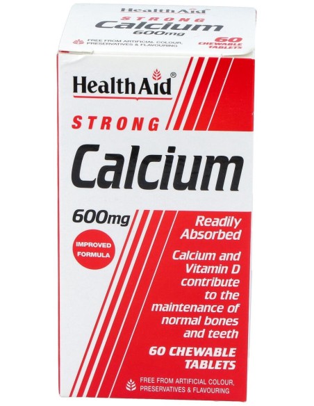 Calcio 600Mg. 60Comp. Health Aid
