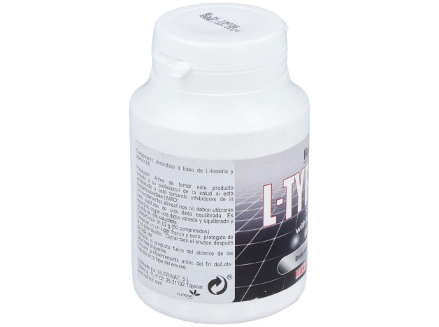 Healthaid L-Tirosina 550Mg 60 Tabletas
