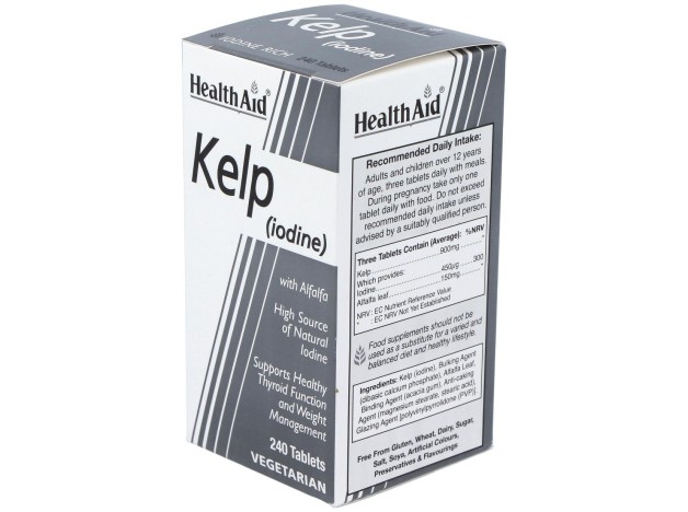 Healthaid Kelp Noruego (Iodine) 240Comp