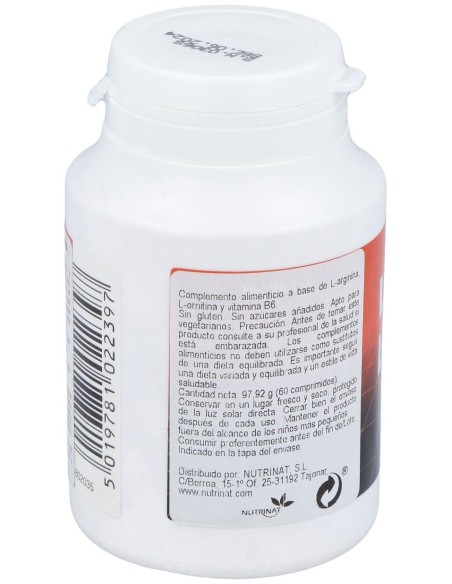 Healthaid Orginina Ornitina Vitamina B6 60Comp