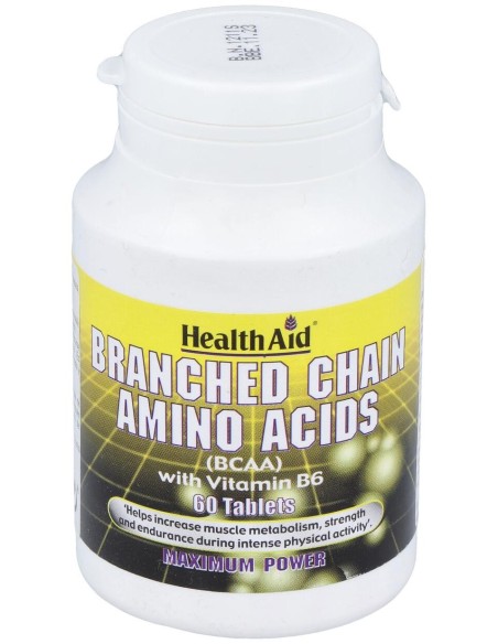 Bcaa Branched Chain Amino Acids 60Comp. Health Aid