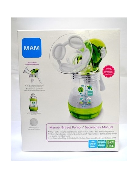 Mam Sacaleches Pequeño Manual con Biberon