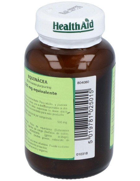 Healthaid Equinacea 500Mg 60Caps