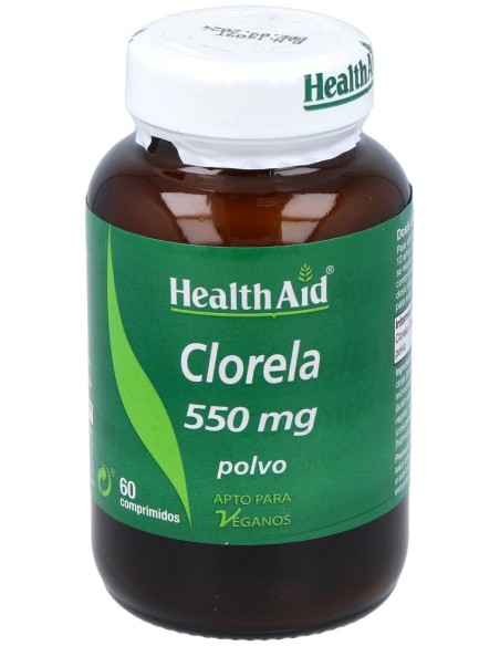Chlorella 550Mg. 60Comp. Health Aid