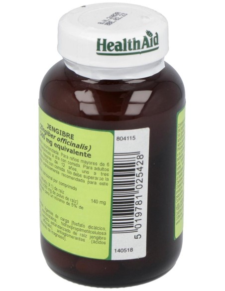 Jengibre (Ginger Root) Raiz 60Comp. Health Aid