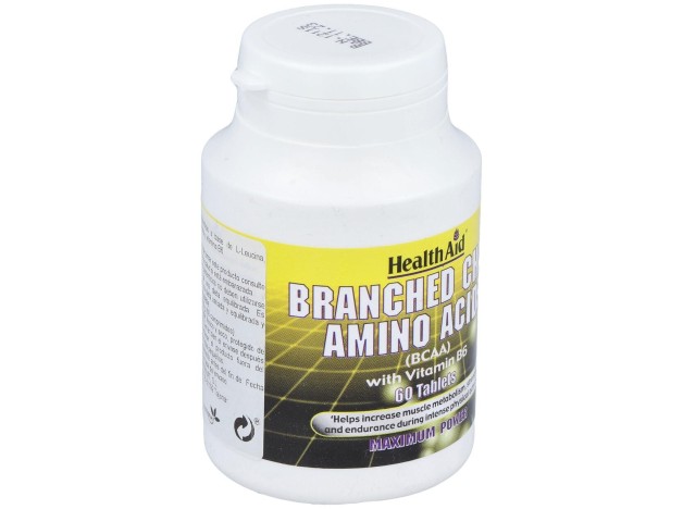 Bcaa Branched Chain Amino Acids 60Comp. Health Aid
