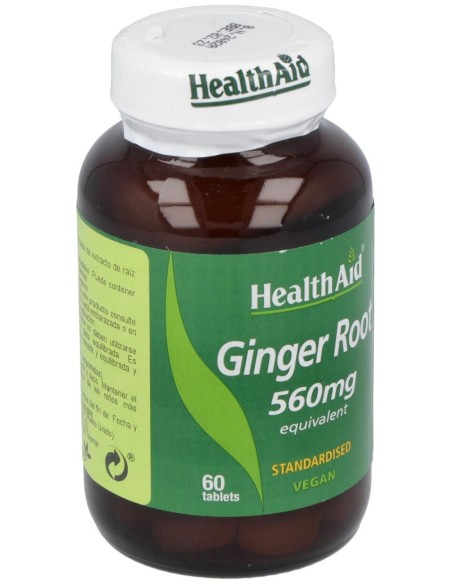 Jengibre (Ginger Root) Raiz 60Comp. Health Aid
