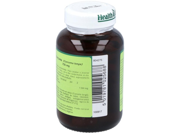 Curcuma Raiz (Turmeric) 60Comp. Health Aid