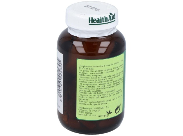 Uña De Gato Corteza Interna 60Comp. Health Aid