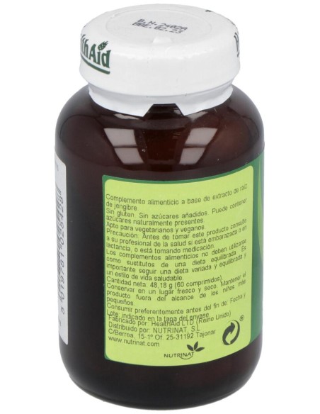 Jengibre (Ginger Root) Raiz 60Comp. Health Aid