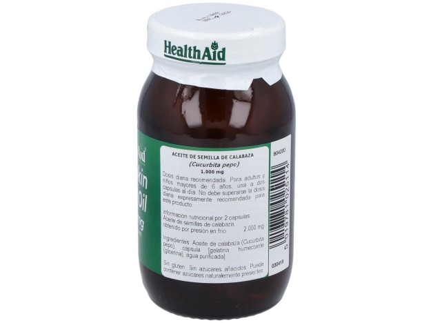 Aceite De Semilla De Calabaza 60Comp. Health Aid