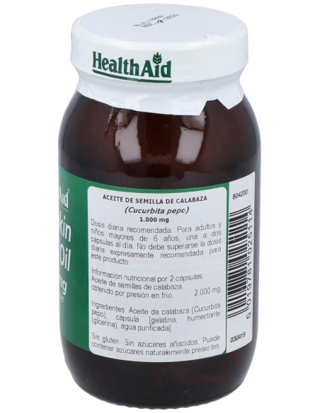 Aceite De Semilla De Calabaza 60Comp. Health Aid
