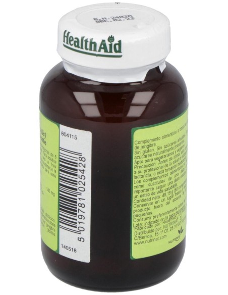 Jengibre (Ginger Root) Raiz 60Comp. Health Aid